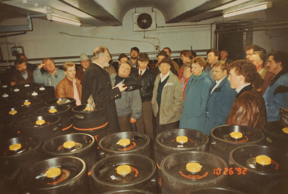 1992: Brauereibesichtigung
