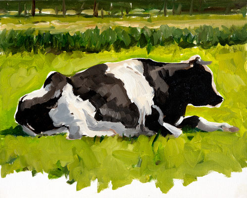 FIETE 2020 Öl auf Malbrett 24 x 30 cm