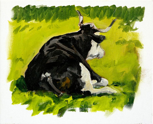 MATTIS II 2019 Öl auf Leinwand 24 x 30 cm