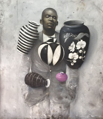 FRAGILE 1 2017 Öl auf Leinwand  180 x 160 cm