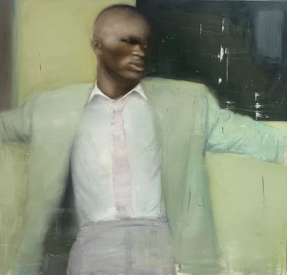 SAPEUR 2022 Öl auf Leinwand  110 x 115 cm