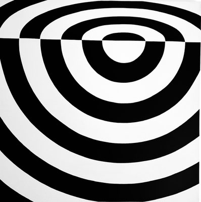 optical_02 2026 Acryl auf Leinwand Unikat 100 x 100 cm