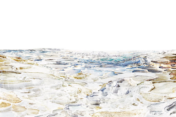 Pamukkale, Türkei 2010 Lambdaprint/Diasec hinter Acryl Ed. 5  100 x 150 cm