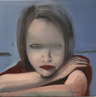 ALICE 2022 Öl auf Leinwand   50 x 50 cm