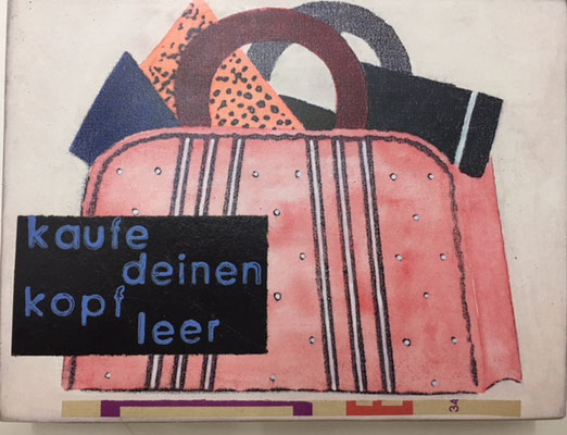 Kaufe deinen Kopf leer 2017 Multiple 18,5 x 24,5 x 4 cm