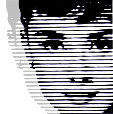 audrey_13  2008  Acryl auf Leinwand   ser. Unikat 5/5   120 x 120 cm