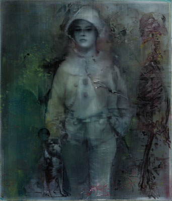 La clef des songes, 2013, Öl auf Leinwand, 140 x 120 cm