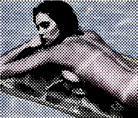 pool_02 2022 Acryl auf Leinwand  120 x 140 cm