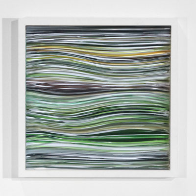 INTERFERENZEN 7.15 2022 Fotoobjekt, gerahmt Unikat 55 x 55 cm