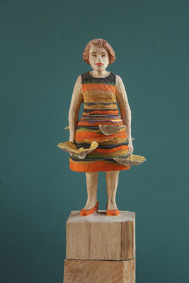 Waldbaden - Indian Summer 2022 Linde ca. 54 x 12 x 12 cm