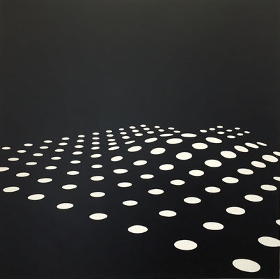 staedel_03, 2016, Acryl auf Leinwand, Unikat, 100 x 100 cm