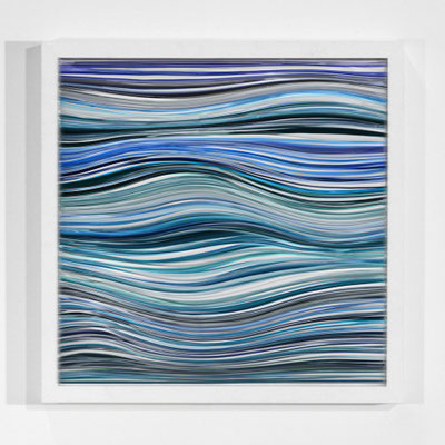 FOTO OBJEKT 7.24 2023 Unikat, Mixed Media gerahmt  55 x 55 cm