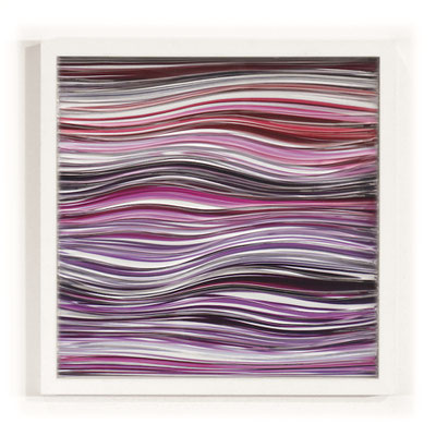 INTERFERENZEN 7.7 2022 Fotoobjekt, gerahmt Unikat 55 x 55 cm
