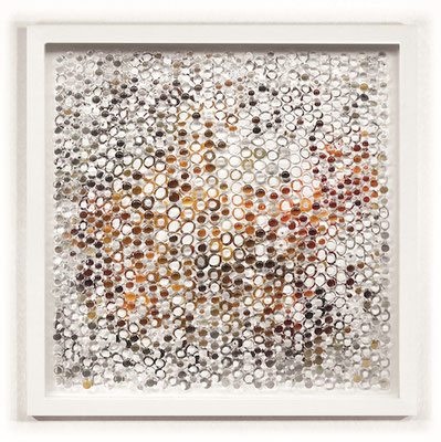 INTERFERENZEN 6.10 2022 Fotoobjekt, gerahmt Unikat 55 x 55 cm