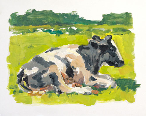 TOM II 2023 Öl auf HDF 24 x 30 cm