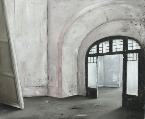 ROOM rose 2018  Öl auf Leinwand 115 x 140 cm