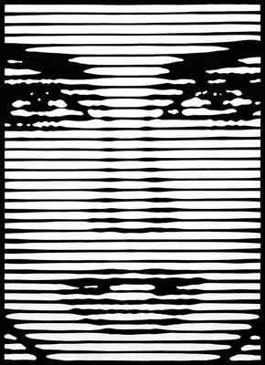 THE EYES, 2025, Acryl auf Leinwand, 140 x 100 cm