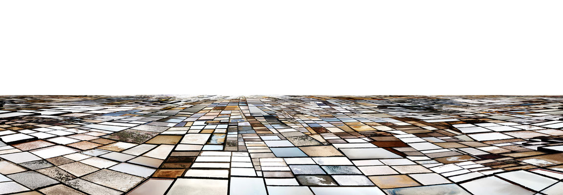 Salinas - whole day sequence; Lanzarote, 2012, Lambdaprint/Diasec hinter Acry,l Ed. 3 + 5 75 x 220 cm + 54 x 180 cm