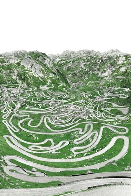 Tremola, Schweiz 2017 Lambda-Print auf Dibond hinter Acryl Ed. 5 150 x 100 cm