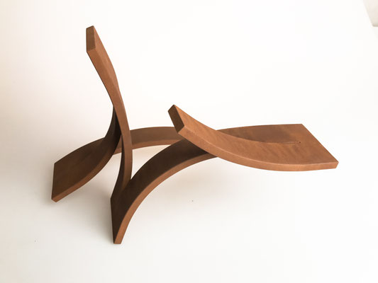 Gezeiten A (verschieden Größen vorhanden) 2016 Stahl gebogen Aufl. 6  33 x 22 