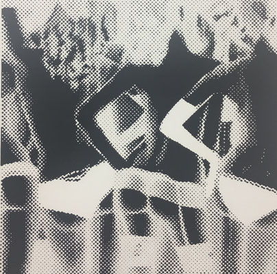 supergirls_02 2018 Acryl auf Leinwand Unikat 140 x 140 cm 