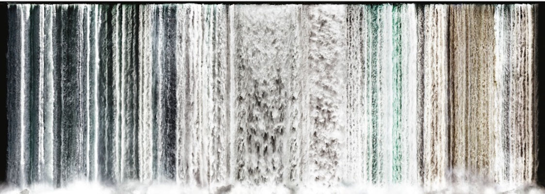 Niagara 2, Canada (1/5), 2015, Lambdaprint/Diasec hinter Acryl, Ed. 3 + 5   90 x 250 cm + 66 x 180 cm