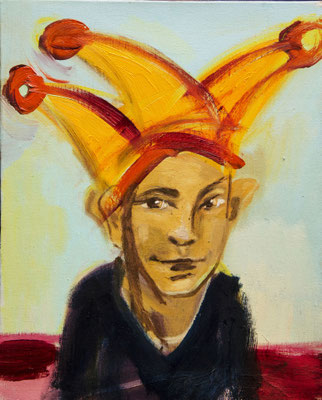 arlequin 2018 Öl auf Leinwand 65 x 54 cm