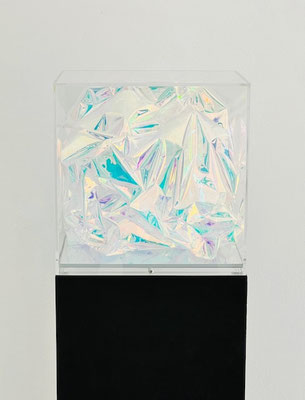 nugget_05 2023 Folie Unikat 26 x 26 x 26 cm