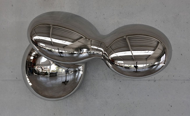 PULSAR 2 2020 wrought stainless steel Ed. 7 81 x 45 x 36 cm