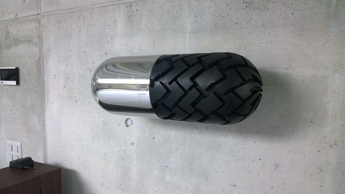 Hell-C 2017 Edelstahl poliert, Polyurethan Aufl. 17+19/55 Ø 22 cm x L  62 cm