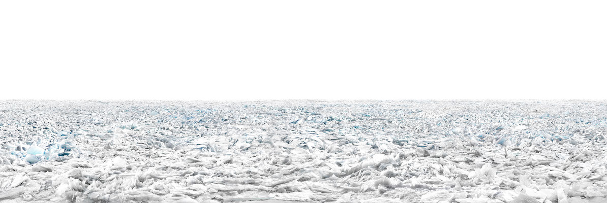 Frozen, Lake Baikal, Russland 2017 Lambdaprint/Diasec hinter Acryl Ed. 5 60 x 180 cm