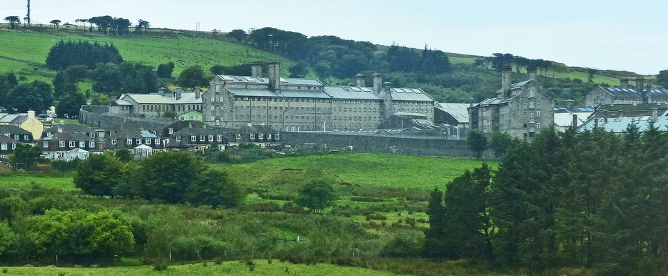 Das berühmt-berüchtigte Gefängnis in Princetown aus dem Jahre 1806 - noch heute in Betrieb