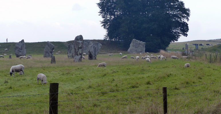 Teil des Steinkreises von Avebury