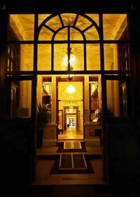 Die abendliche Begrüßung im Falmouth Hotel