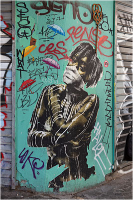 Paris, Graffito 2018 | EOS 6D  32 mm  1/80 Sek.  f/5,6  ISO 100