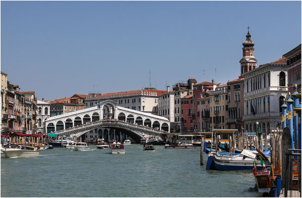 Venedig, Rialto-Brücke 2010 | EOS 50D  47 mm  1/250 Sek.  f/7,1  ISO 100