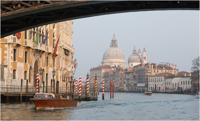 Venedig, Canale Grande, Blick auf die Basilica di Santa Maria della Salute 2014 | EOS 6D  70 mm  1/200 Sek.  f/6,3  ISO 100