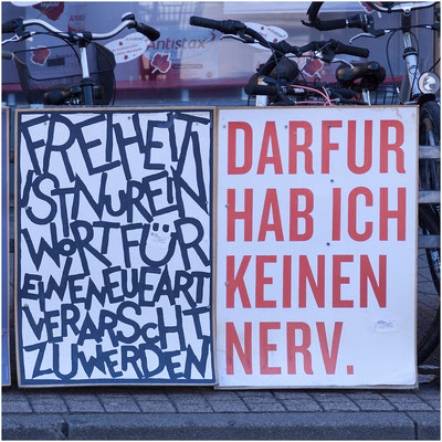 Jährliches Plakatfestival "Mut zur Wut" in Heidelberg 2012  | EOS 50D  105 mm  1/125 Sek.  f/5,0  ISO 100