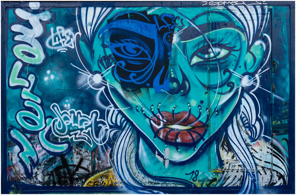 Paris, Graffito 2018 | EOS 6D  35 mm  1/80 Sek.  f/6,3  ISO 100