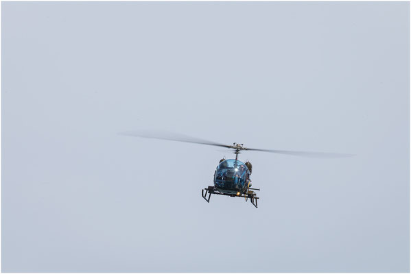 Bell 47, Scalaria Air Challenge, St. Wolfgang 2014 | Canon EOS 6D  400 mm  1/40 Sek.  f/25  ISO 100