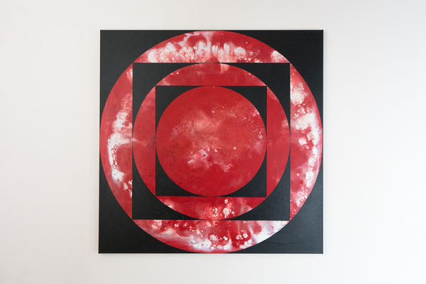Tiefe 1 | 90 x 90 cm | Acryl auf Leinwand