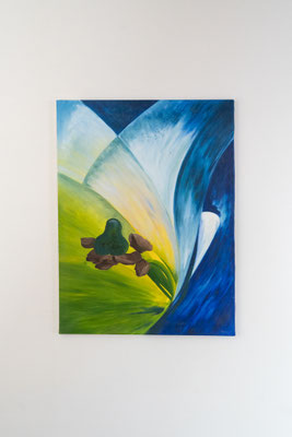 Erwachsen | 80 x 60 cm | Acryl auf Leinwand