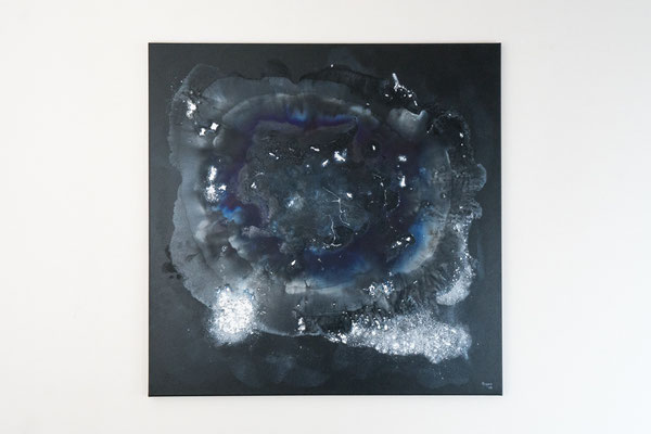 Distanz | 80 x 80 cm | Acryl auf Leinwand
