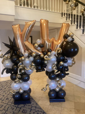 Air-Filled Organic Balloon Marquee Letters