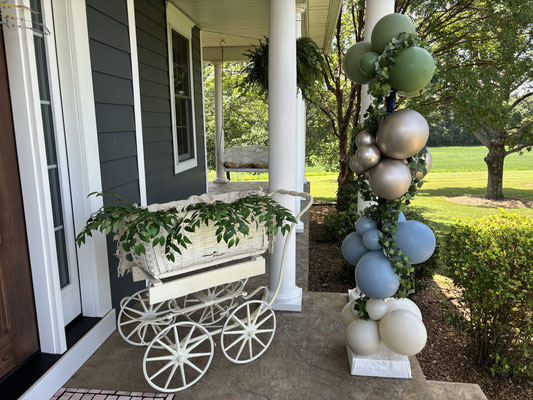Air-filled balloon cloud 4 Tier