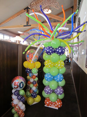 Pricing Air-Filled Balloon Columns