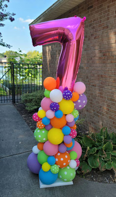Air-Filled Organic Balloon Column number 7