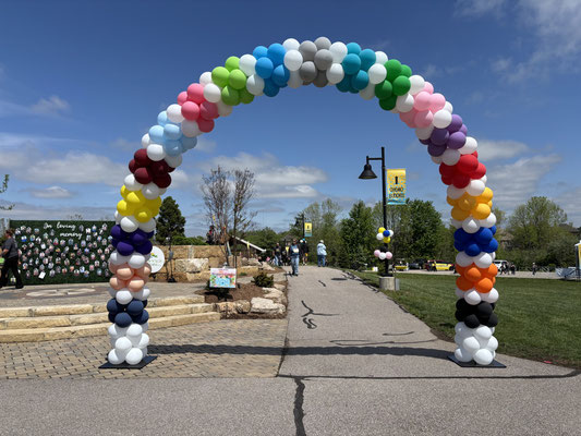 Air-Filled Balloon Aeropole Arch Chemo Buddies All Colors