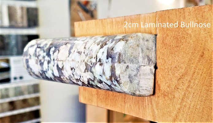 2cm Laminated Bullnose - Premium