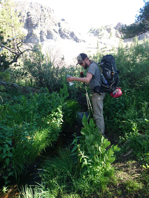 Wasser gibt es in der Sierra reichlich